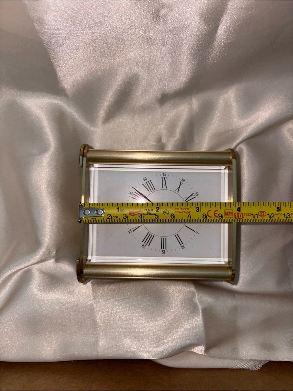 Tiffany & Co. Gold-Tone Brass Desk Clock✨ - Picture 13 of 16